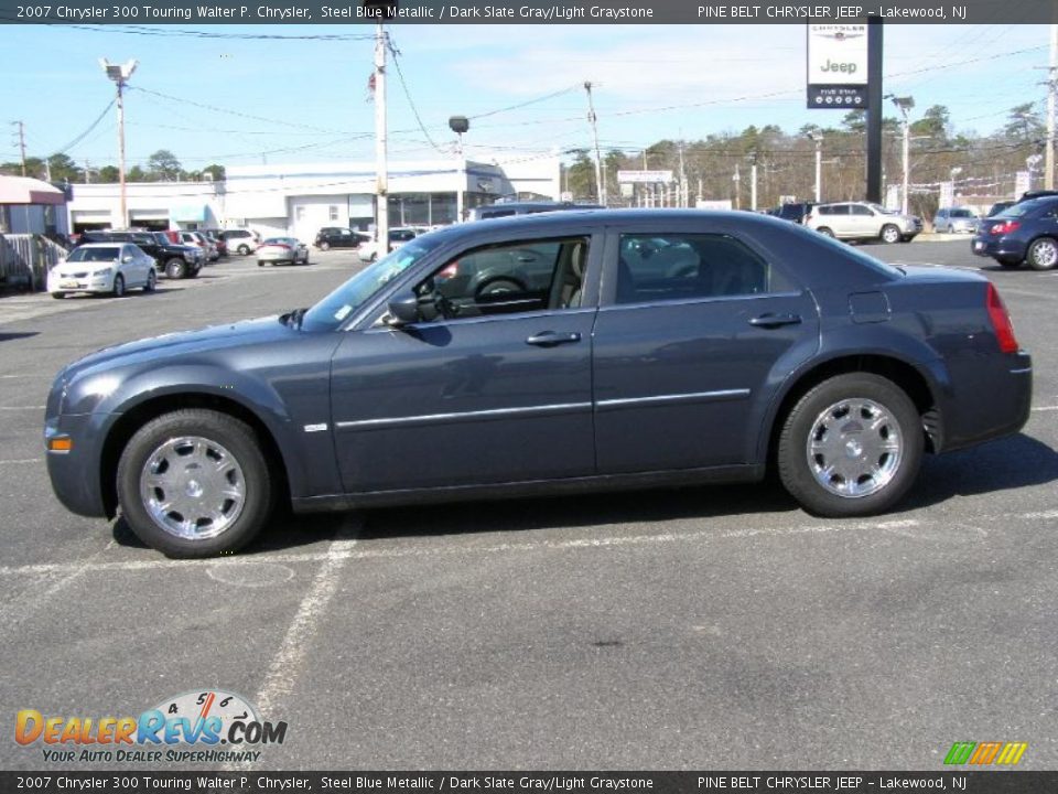 2007 Chrysler 300 Touring Walter P. Chrysler Steel Blue Metallic / Dark Slate Gray/Light Graystone Photo #5