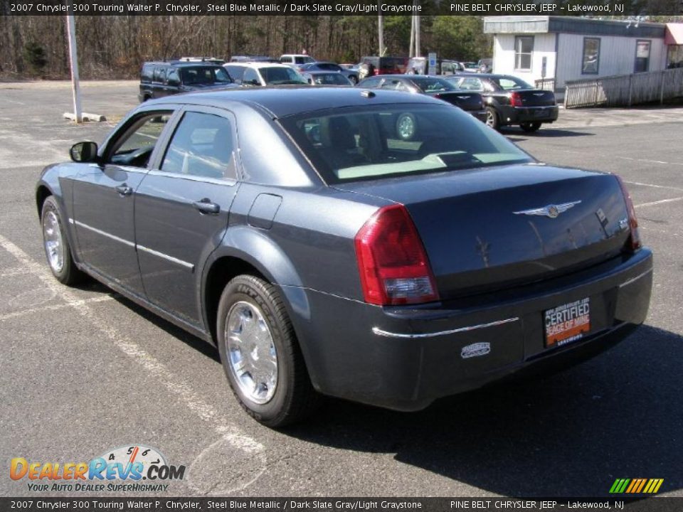 2007 Chrysler 300 Touring Walter P. Chrysler Steel Blue Metallic / Dark Slate Gray/Light Graystone Photo #6