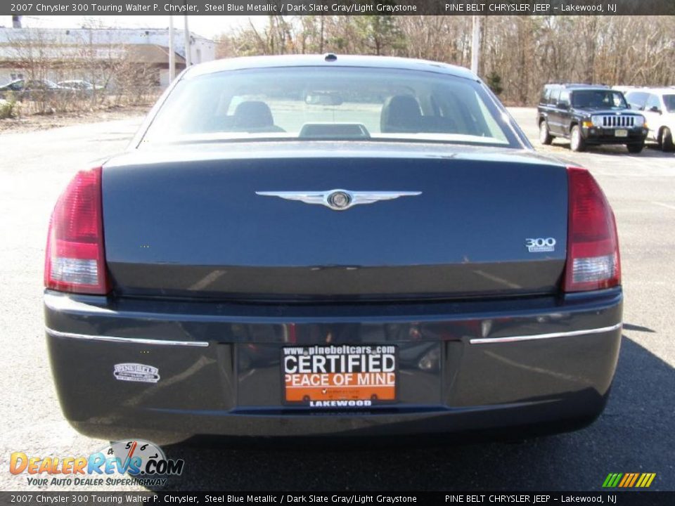 2007 Chrysler 300 Touring Walter P. Chrysler Steel Blue Metallic / Dark Slate Gray/Light Graystone Photo #7