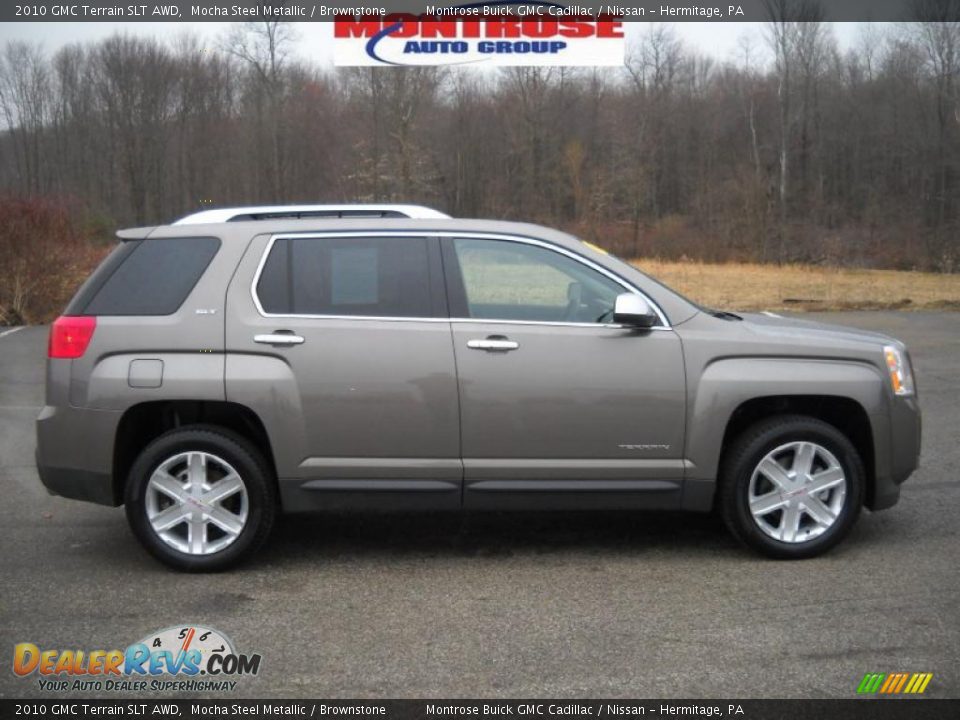 2010 GMC Terrain SLT AWD Mocha Steel Metallic / Brownstone Photo #1