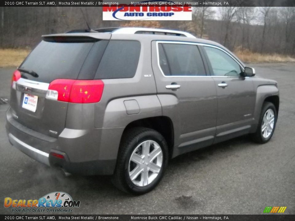 2010 GMC Terrain SLT AWD Mocha Steel Metallic / Brownstone Photo #2