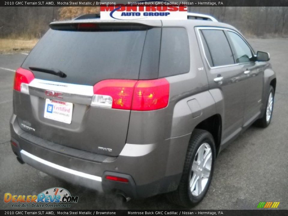 2010 GMC Terrain SLT AWD Mocha Steel Metallic / Brownstone Photo #3