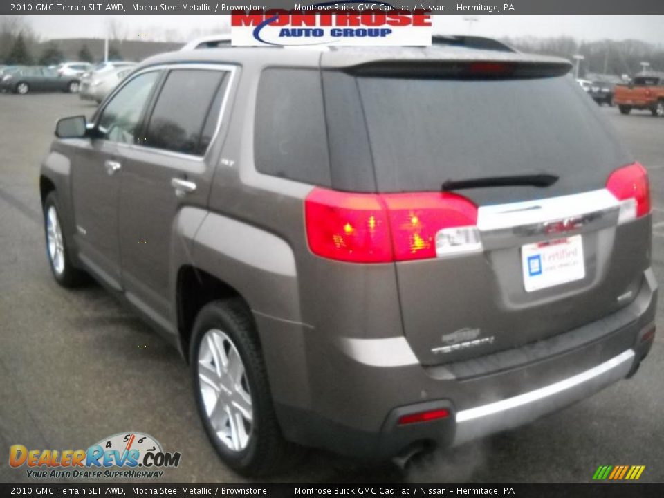 2010 GMC Terrain SLT AWD Mocha Steel Metallic / Brownstone Photo #5