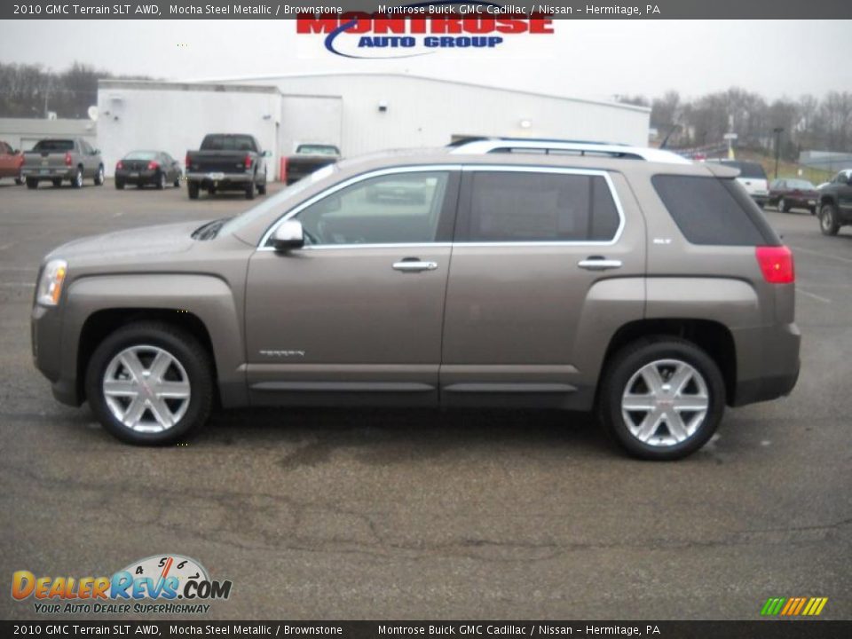 2010 GMC Terrain SLT AWD Mocha Steel Metallic / Brownstone Photo #7
