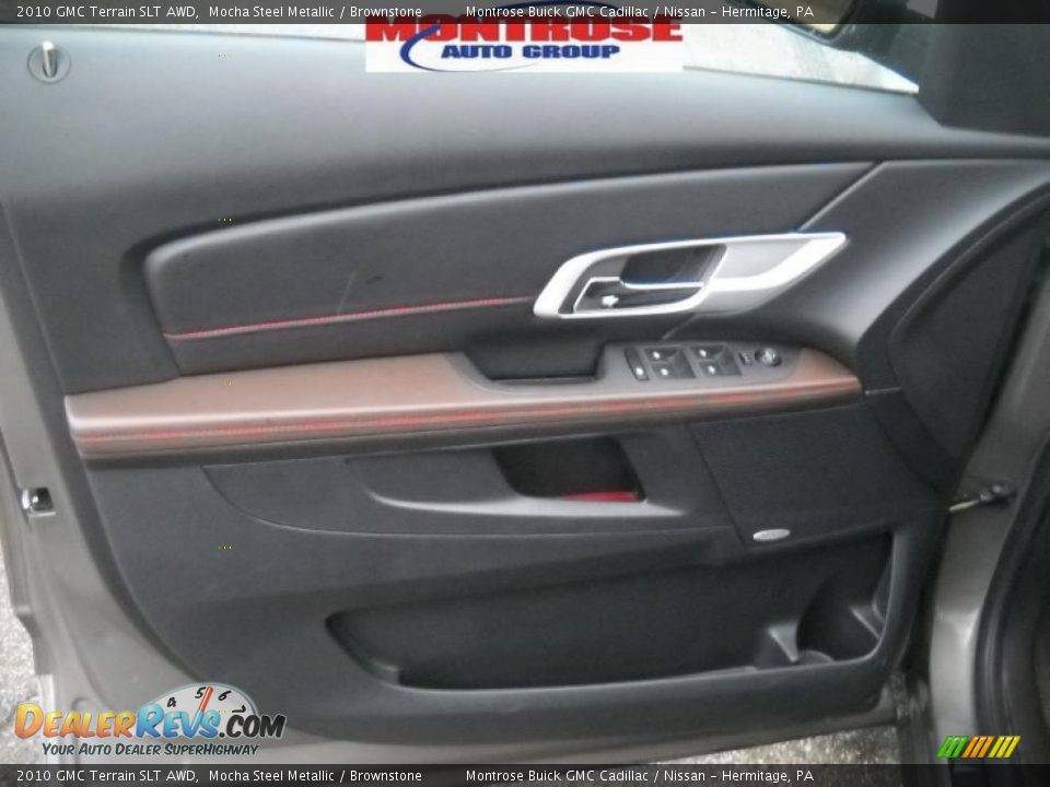 2010 GMC Terrain SLT AWD Mocha Steel Metallic / Brownstone Photo #8