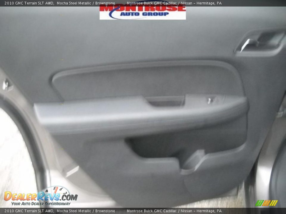 2010 GMC Terrain SLT AWD Mocha Steel Metallic / Brownstone Photo #12