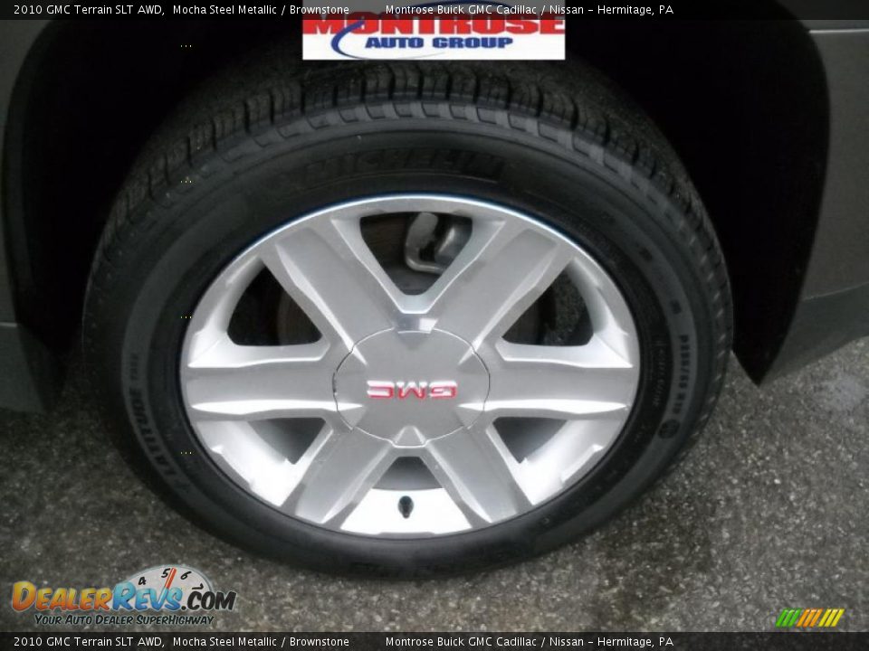 2010 GMC Terrain SLT AWD Mocha Steel Metallic / Brownstone Photo #16