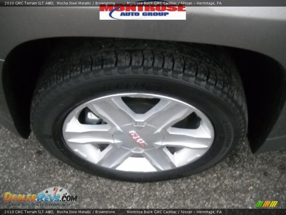 2010 GMC Terrain SLT AWD Mocha Steel Metallic / Brownstone Photo #18