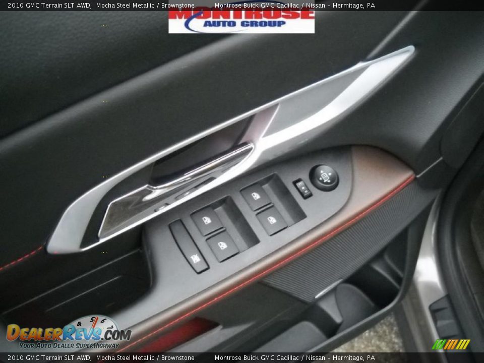 2010 GMC Terrain SLT AWD Mocha Steel Metallic / Brownstone Photo #25
