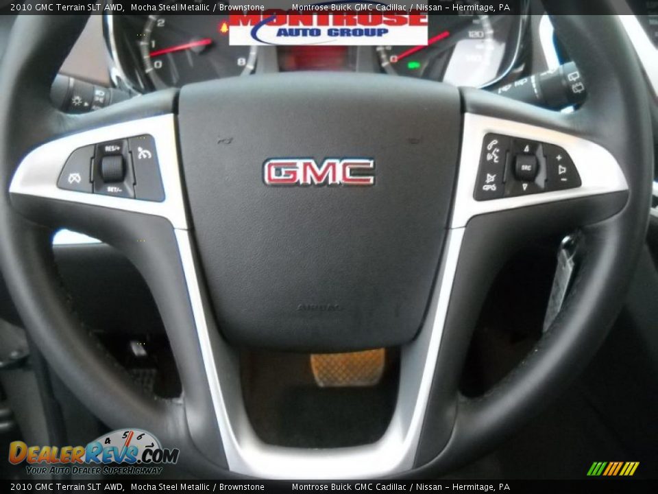 2010 GMC Terrain SLT AWD Mocha Steel Metallic / Brownstone Photo #29