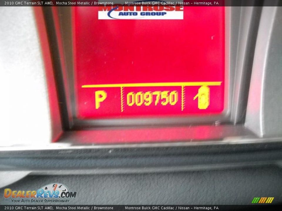 2010 GMC Terrain SLT AWD Mocha Steel Metallic / Brownstone Photo #30
