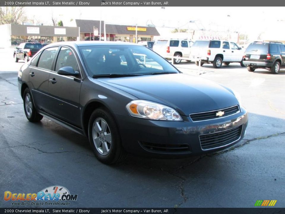 2009 Chevrolet Impala LT Slate Metallic / Ebony Photo #4