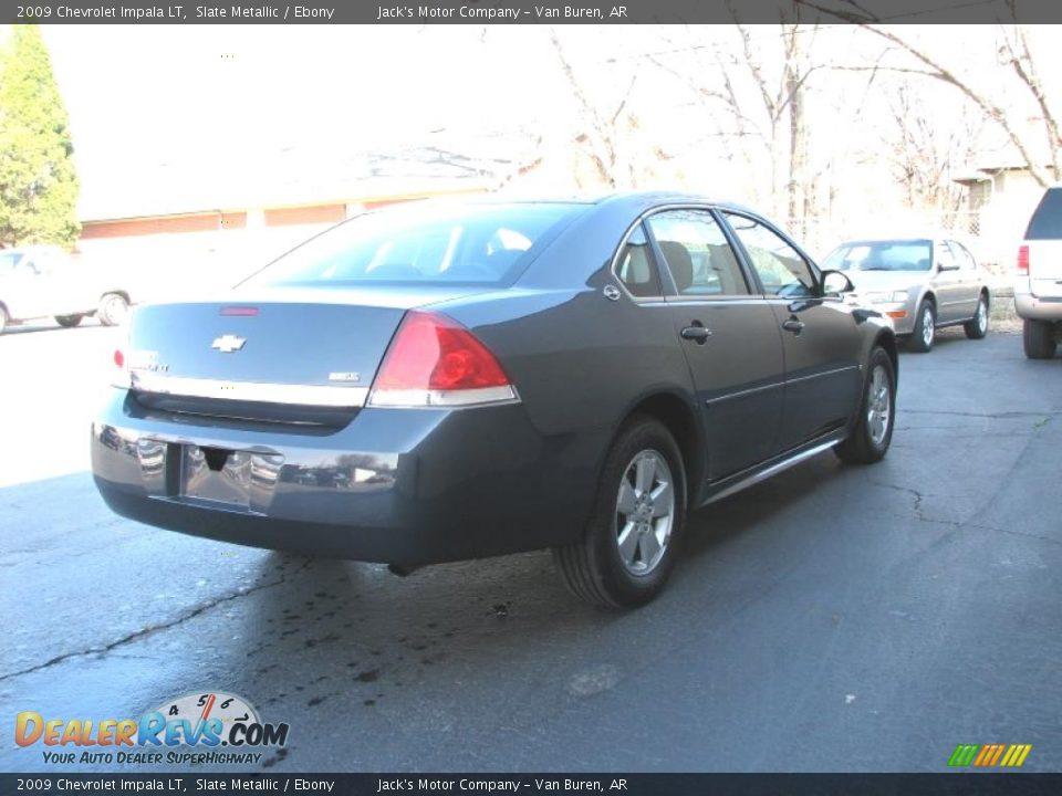 2009 Chevrolet Impala LT Slate Metallic / Ebony Photo #5