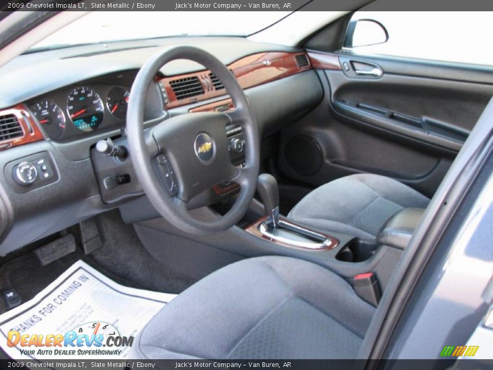 2009 Chevrolet Impala LT Slate Metallic / Ebony Photo #13