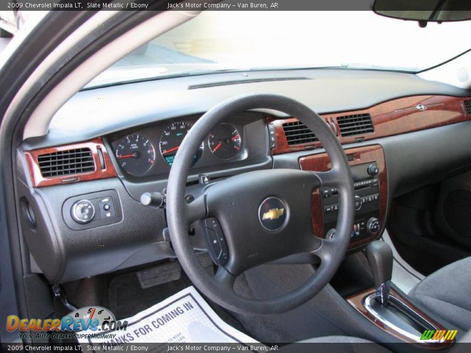 2009 Chevrolet Impala LT Slate Metallic / Ebony Photo #14