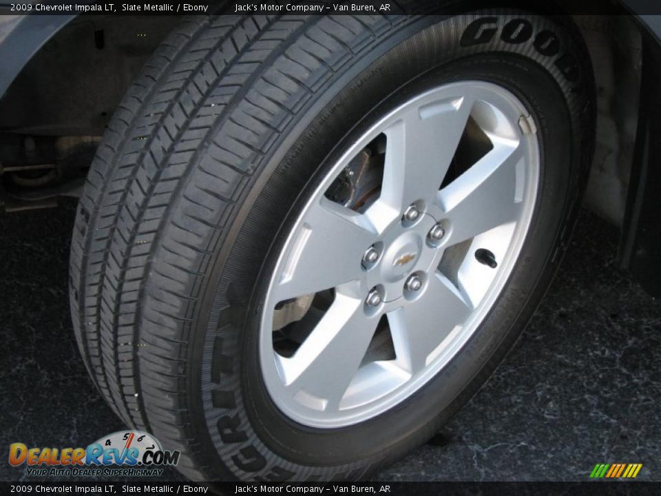 2009 Chevrolet Impala LT Slate Metallic / Ebony Photo #18