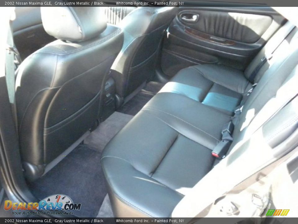 2002 Nissan Maxima GLE Gray Lustre Metallic / Black Photo #15