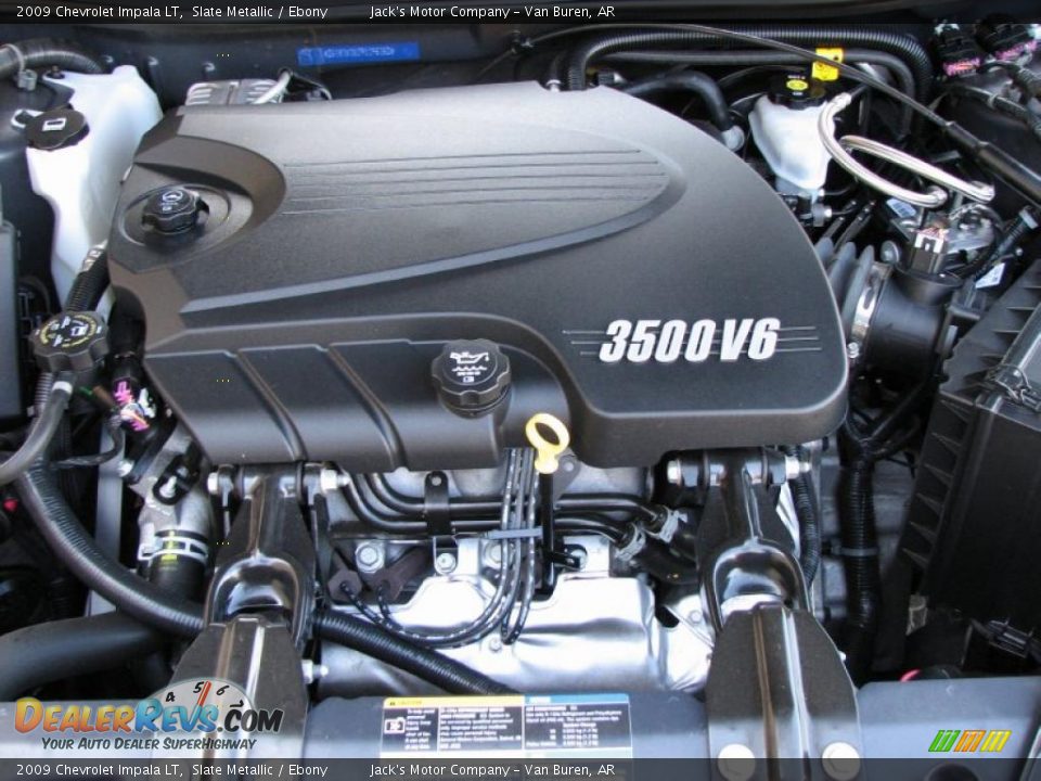 2009 Chevrolet Impala LT Slate Metallic / Ebony Photo #19