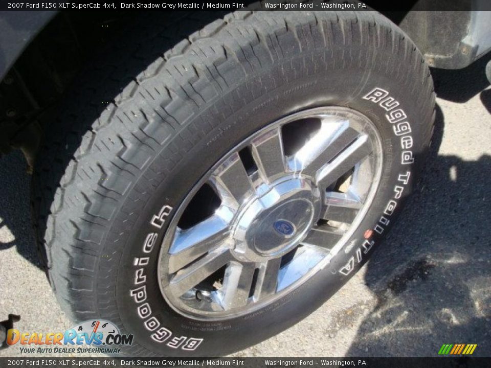 2007 Ford F150 XLT SuperCab 4x4 Dark Shadow Grey Metallic / Medium Flint Photo #12