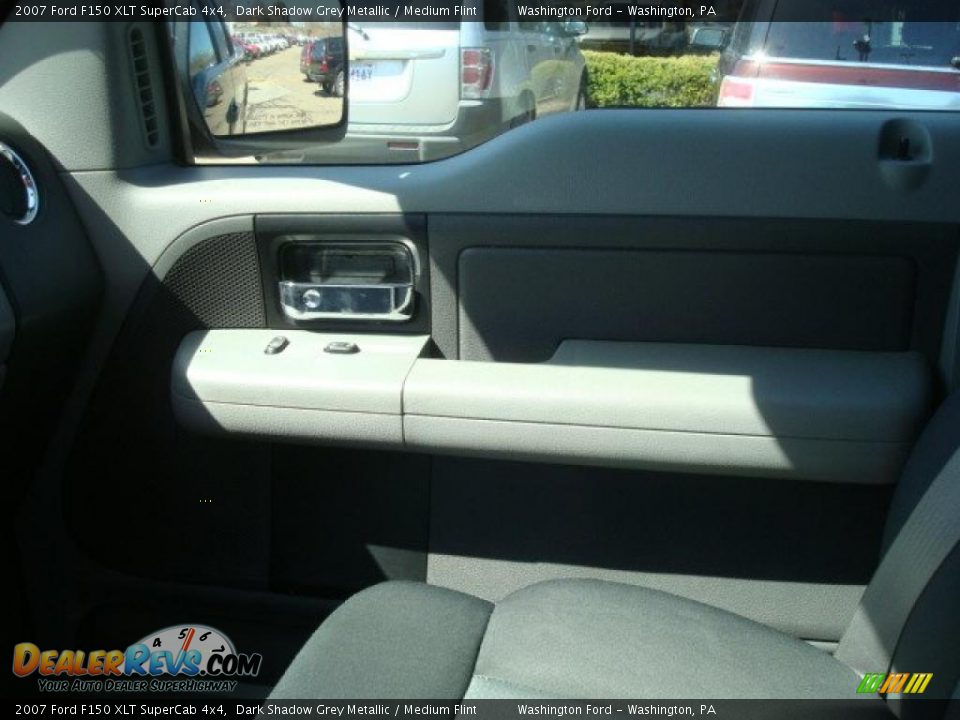 2007 Ford F150 XLT SuperCab 4x4 Dark Shadow Grey Metallic / Medium Flint Photo #18