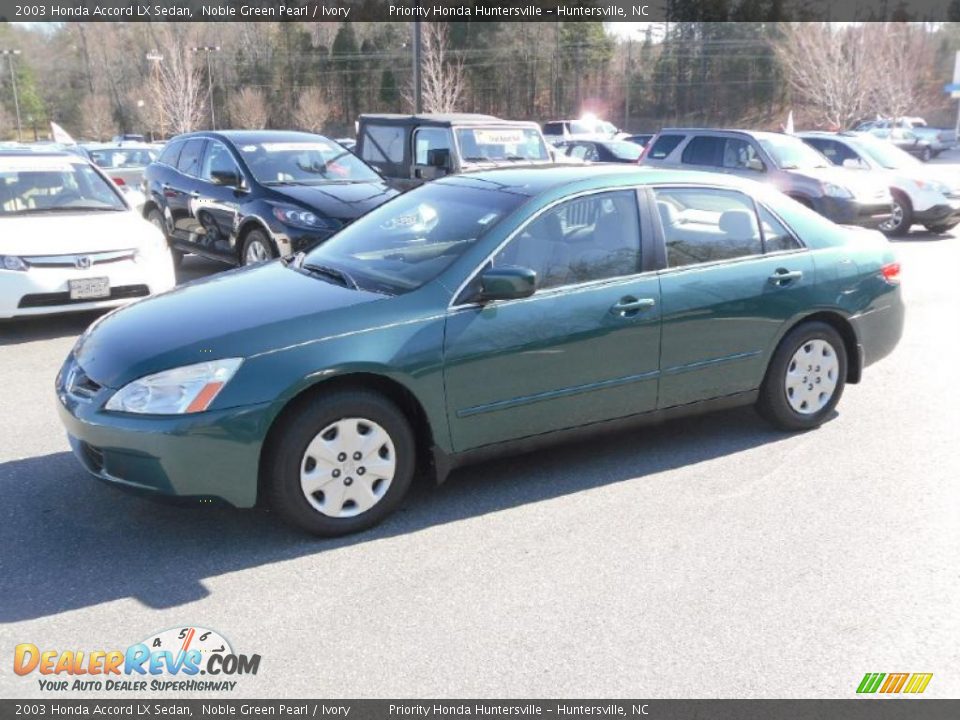 2003 Honda Accord LX Sedan Noble Green Pearl / Ivory Photo #1
