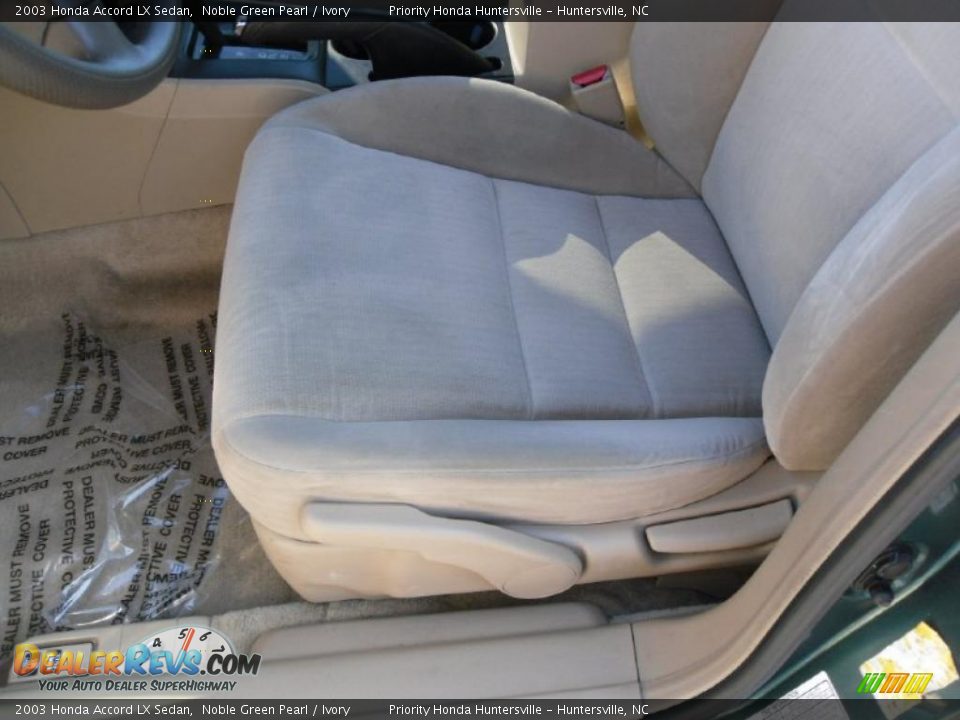 2003 Honda Accord LX Sedan Noble Green Pearl / Ivory Photo #8