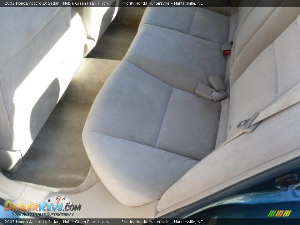 2003 Honda Accord LX Sedan Noble Green Pearl / Ivory Photo #11