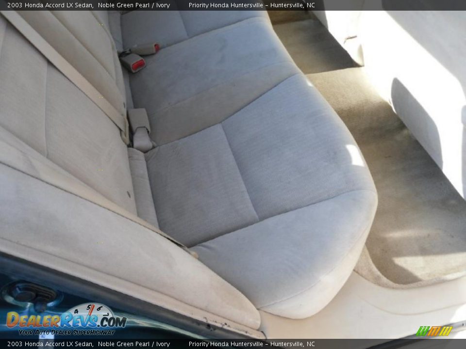 2003 Honda Accord LX Sedan Noble Green Pearl / Ivory Photo #15