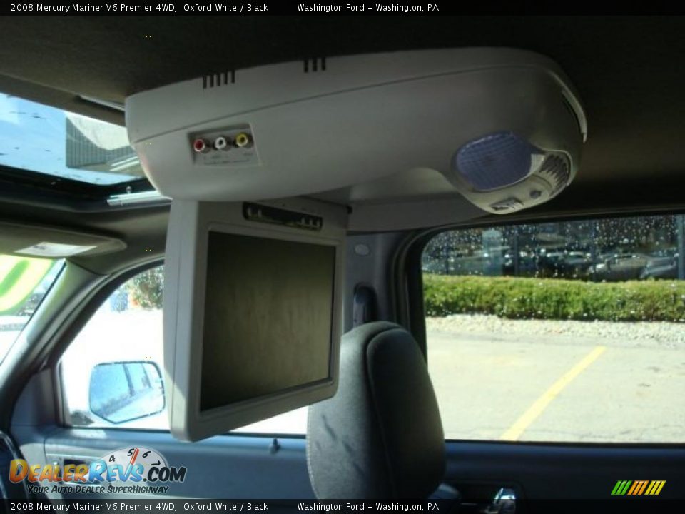 2008 Mercury Mariner V6 Premier 4WD Oxford White / Black Photo #15