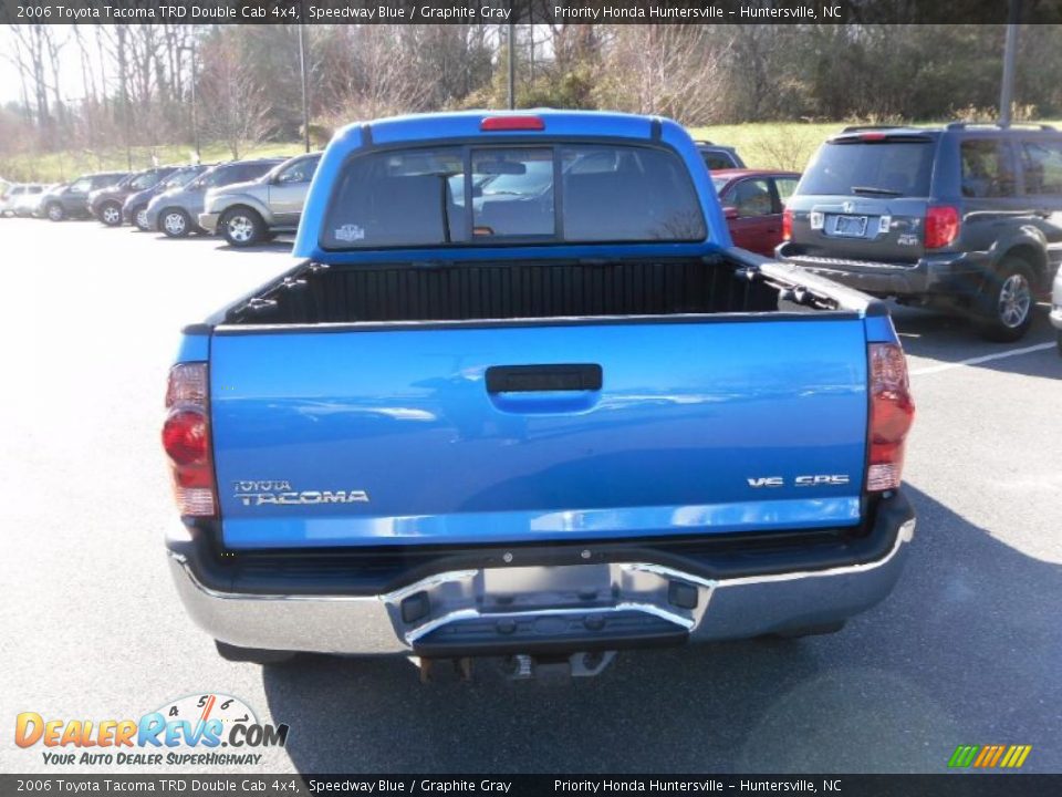 2006 Toyota Tacoma TRD Double Cab 4x4 Speedway Blue / Graphite Gray Photo #3