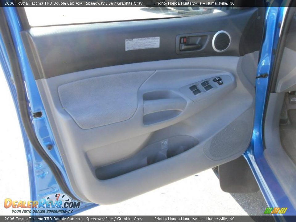 2006 Toyota Tacoma TRD Double Cab 4x4 Speedway Blue / Graphite Gray Photo #8
