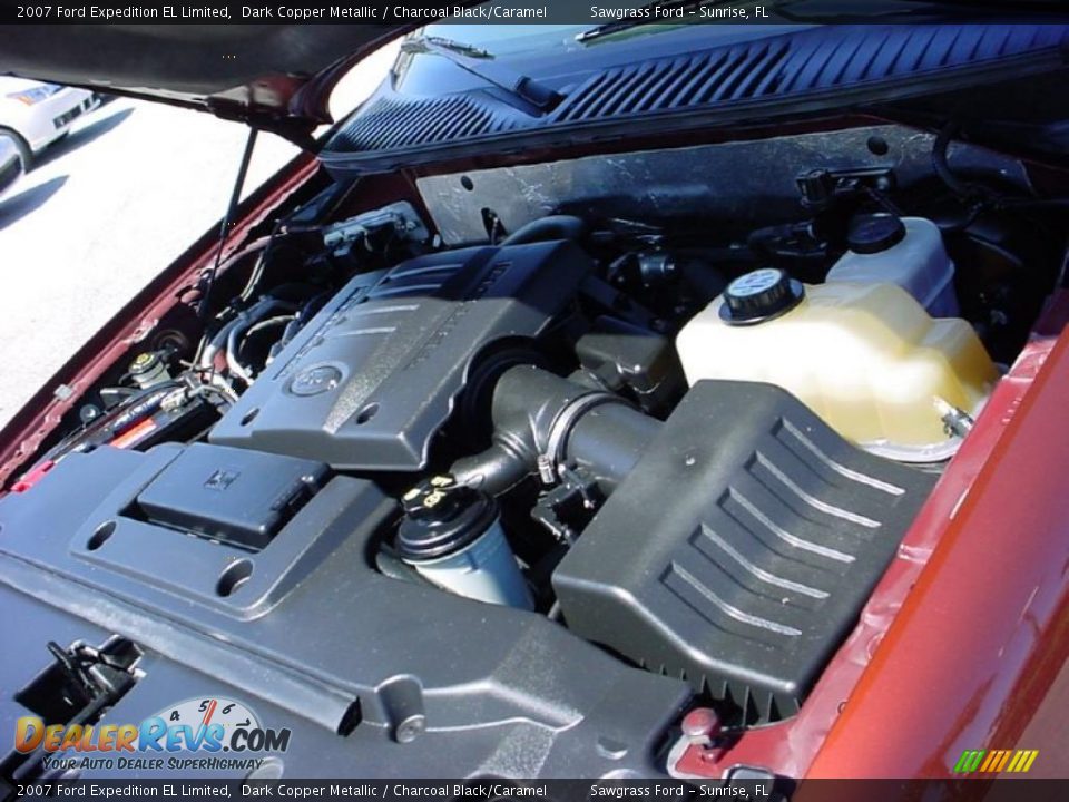 2007 Ford Expedition EL Limited 5.4 Liter SOHC 24 Valve VVT V8 Engine Photo #18