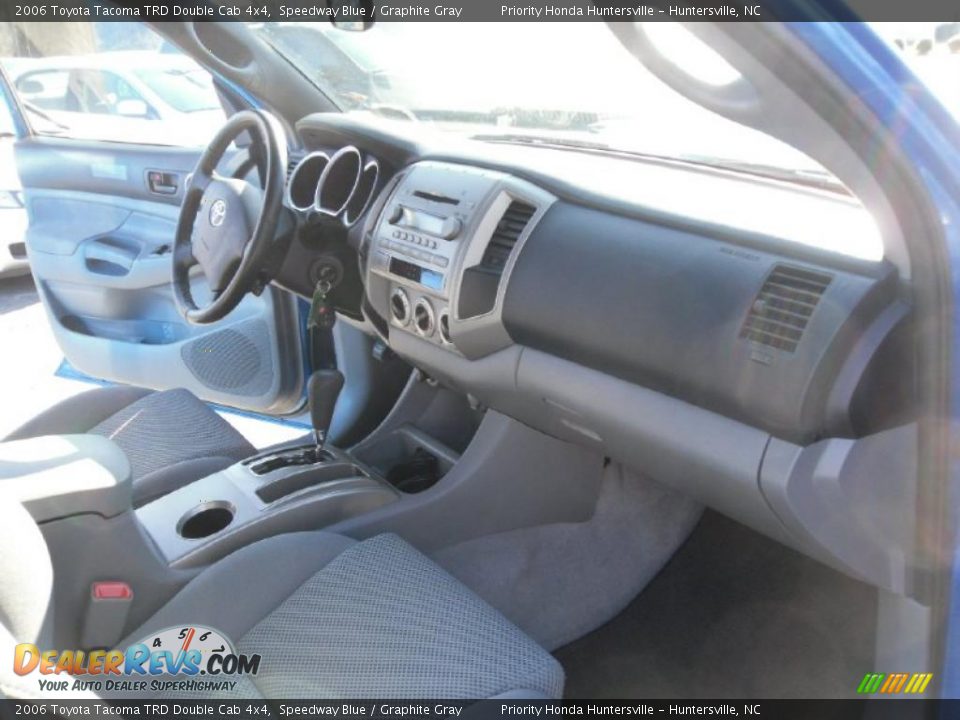 2006 Toyota Tacoma TRD Double Cab 4x4 Speedway Blue / Graphite Gray Photo #15