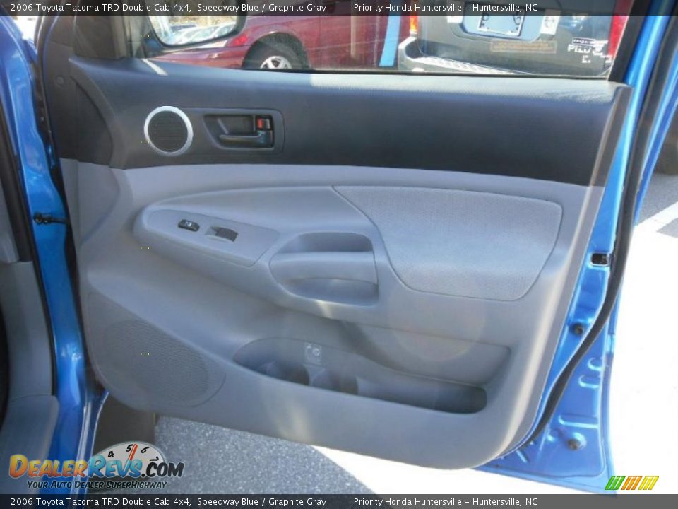 2006 Toyota Tacoma TRD Double Cab 4x4 Speedway Blue / Graphite Gray Photo #16