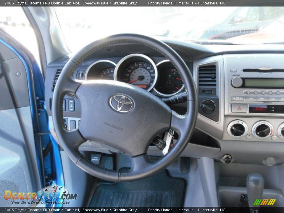 2006 Toyota Tacoma TRD Double Cab 4x4 Speedway Blue / Graphite Gray Photo #19
