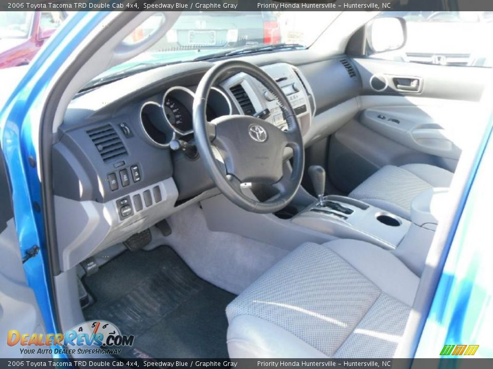 2006 Toyota Tacoma TRD Double Cab 4x4 Speedway Blue / Graphite Gray Photo #25