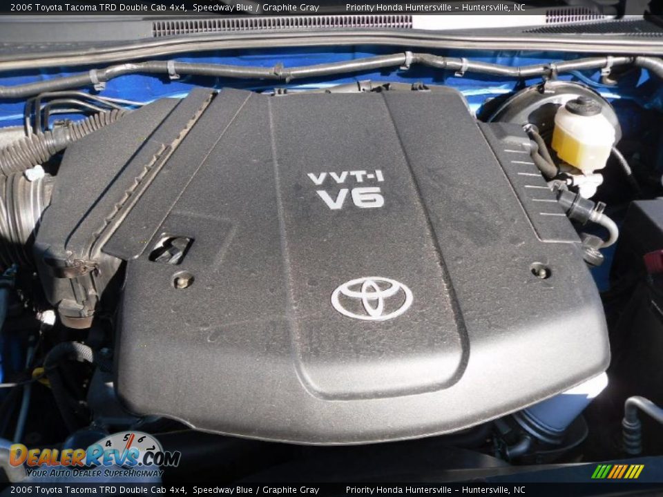 2006 Toyota Tacoma TRD Double Cab 4x4 Speedway Blue / Graphite Gray Photo #27