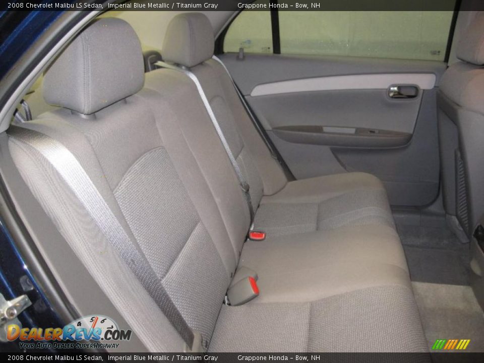 2008 Chevrolet Malibu LS Sedan Imperial Blue Metallic / Titanium Gray Photo #7