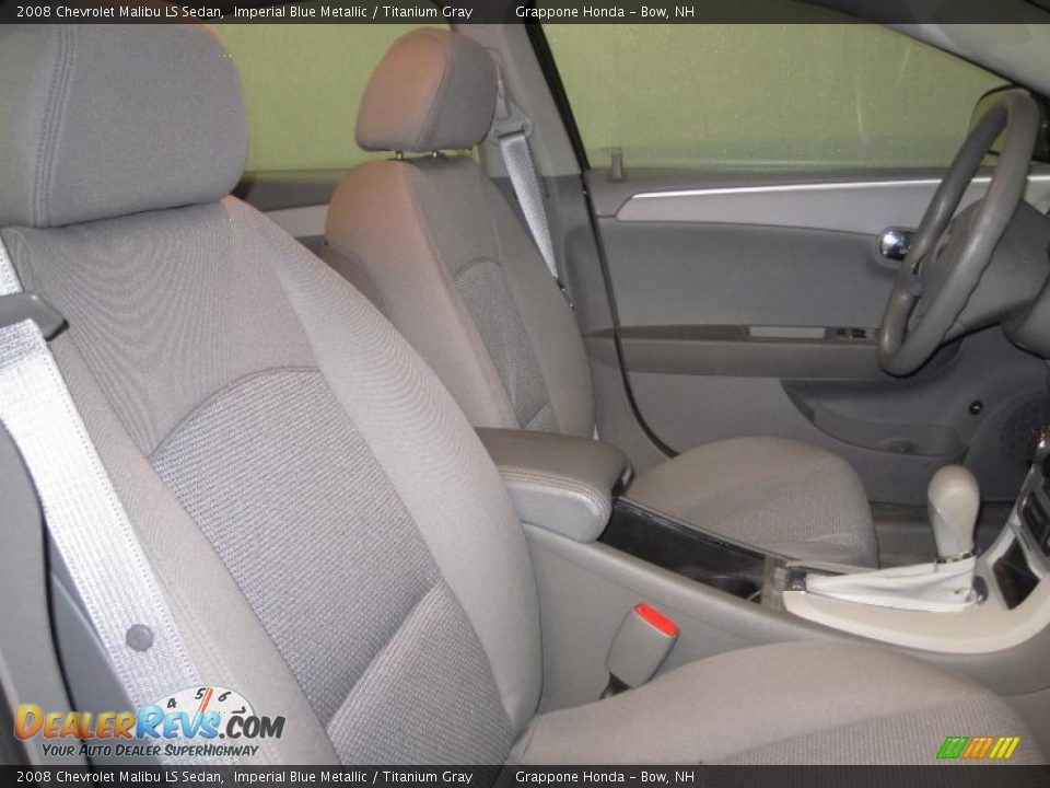 2008 Chevrolet Malibu LS Sedan Imperial Blue Metallic / Titanium Gray Photo #8