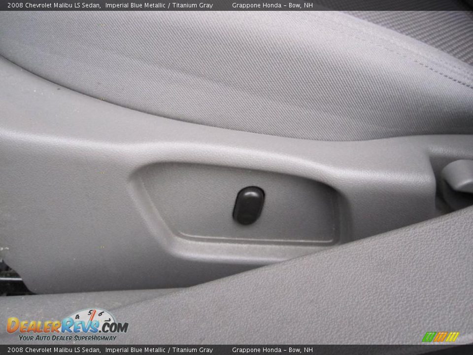 2008 Chevrolet Malibu LS Sedan Imperial Blue Metallic / Titanium Gray Photo #10