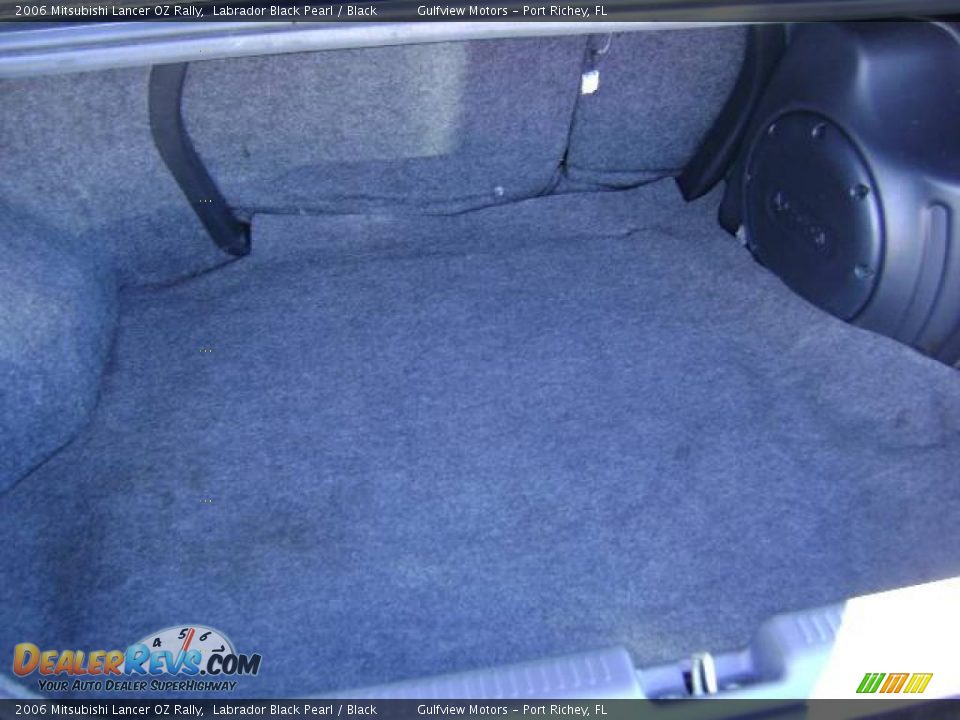 2006 Mitsubishi Lancer OZ Rally Labrador Black Pearl / Black Photo #17