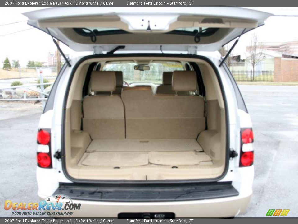 2007 Ford Explorer Eddie Bauer 4x4 Oxford White / Camel Photo #7