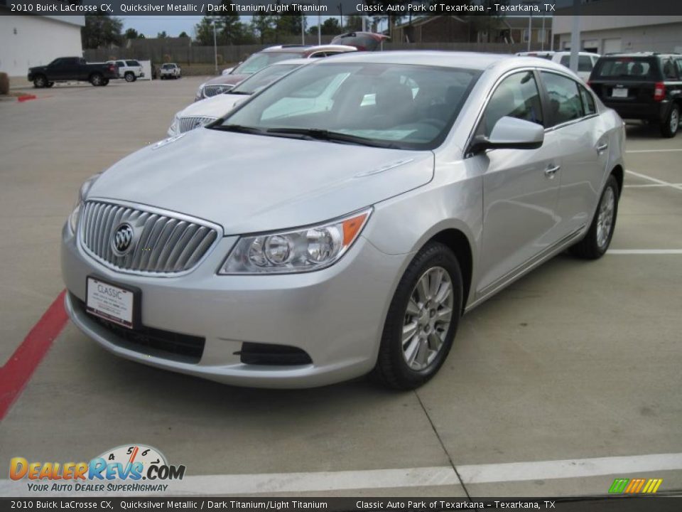 2010 Buick LaCrosse CX Quicksilver Metallic / Dark Titanium/Light Titanium Photo #1