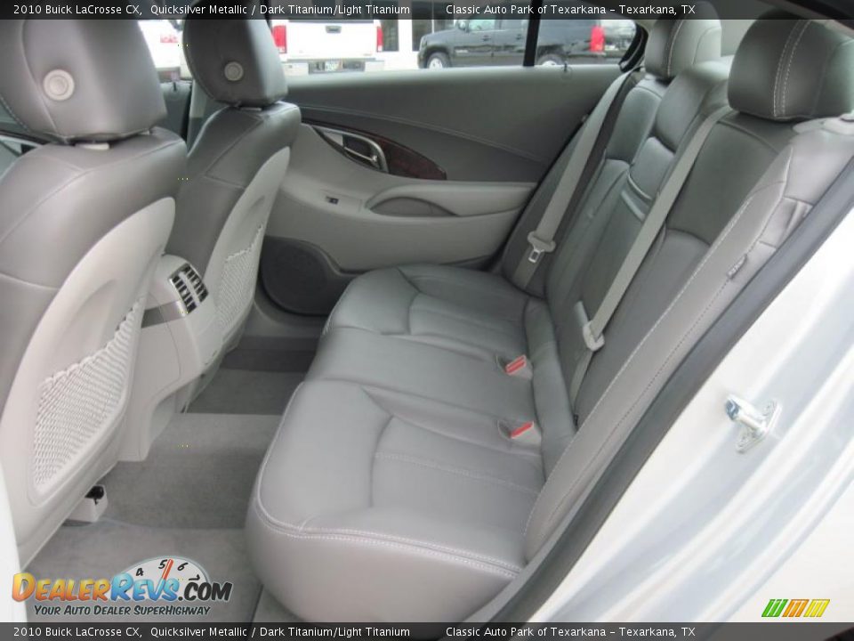 2010 Buick LaCrosse CX Quicksilver Metallic / Dark Titanium/Light Titanium Photo #8
