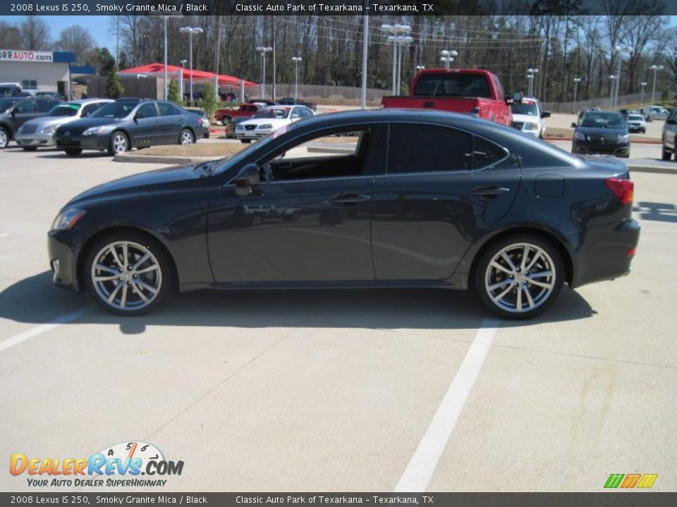 2008 Lexus IS 250 Smoky Granite Mica / Black Photo #3