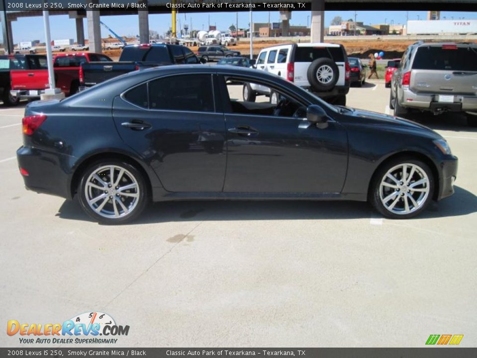 2008 Lexus IS 250 Smoky Granite Mica / Black Photo #4