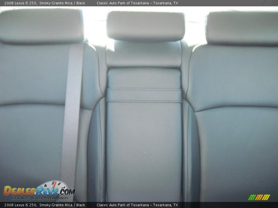 2008 Lexus IS 250 Smoky Granite Mica / Black Photo #8