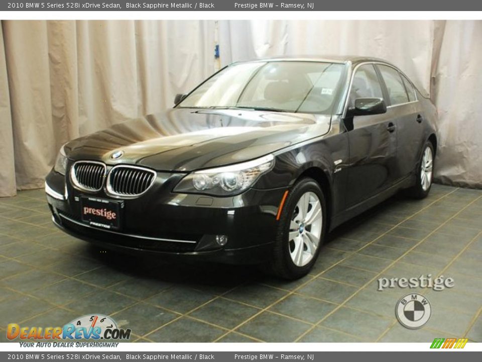 2010 BMW 5 Series 528i xDrive Sedan Black Sapphire Metallic / Black Photo #1