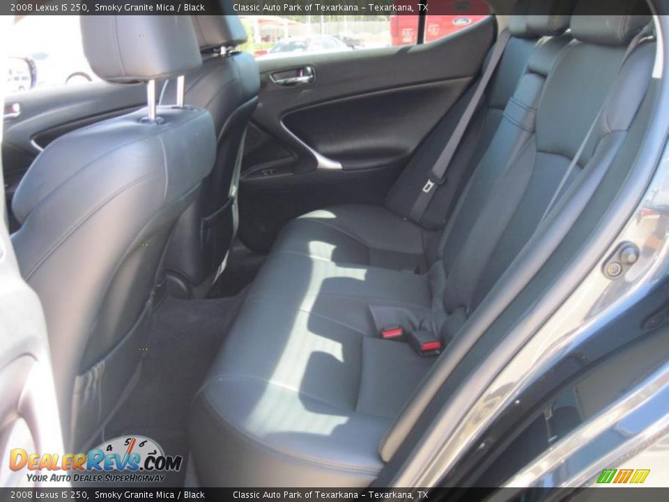 2008 Lexus IS 250 Smoky Granite Mica / Black Photo #10