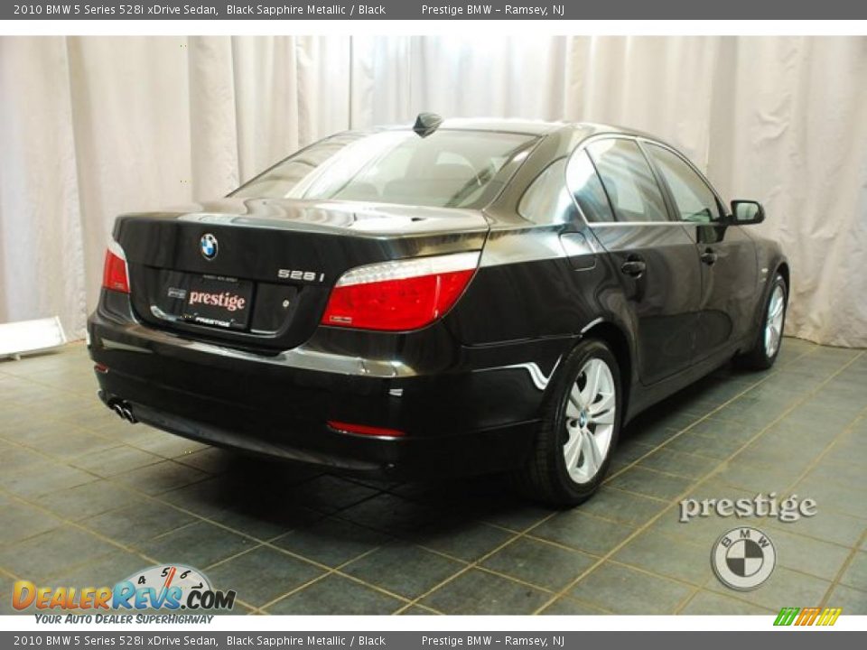 2010 BMW 5 Series 528i xDrive Sedan Black Sapphire Metallic / Black Photo #2